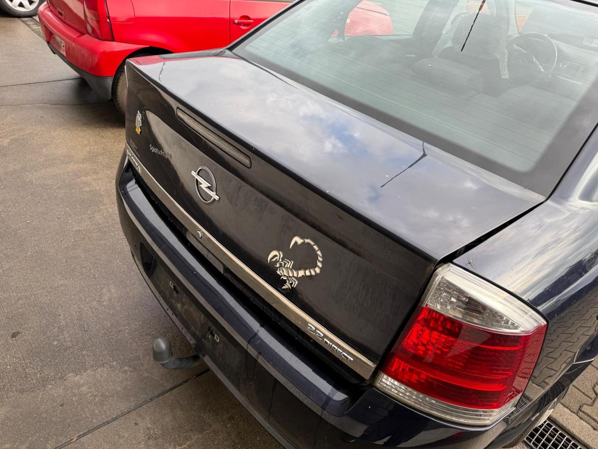 Opel Vectra C original Heckdeckel Heckklappe 4BU Saturnblau Metallic Rohbau BJ06